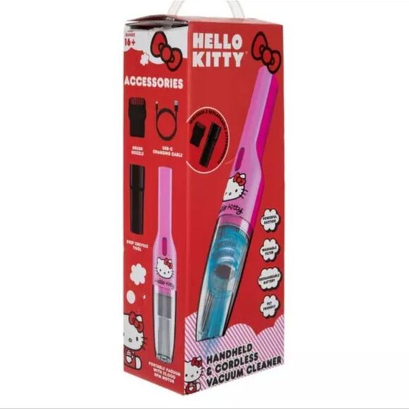 Hello Kitty Handheld & Cordless Vacuum Cleaner - Picture 2 of 7